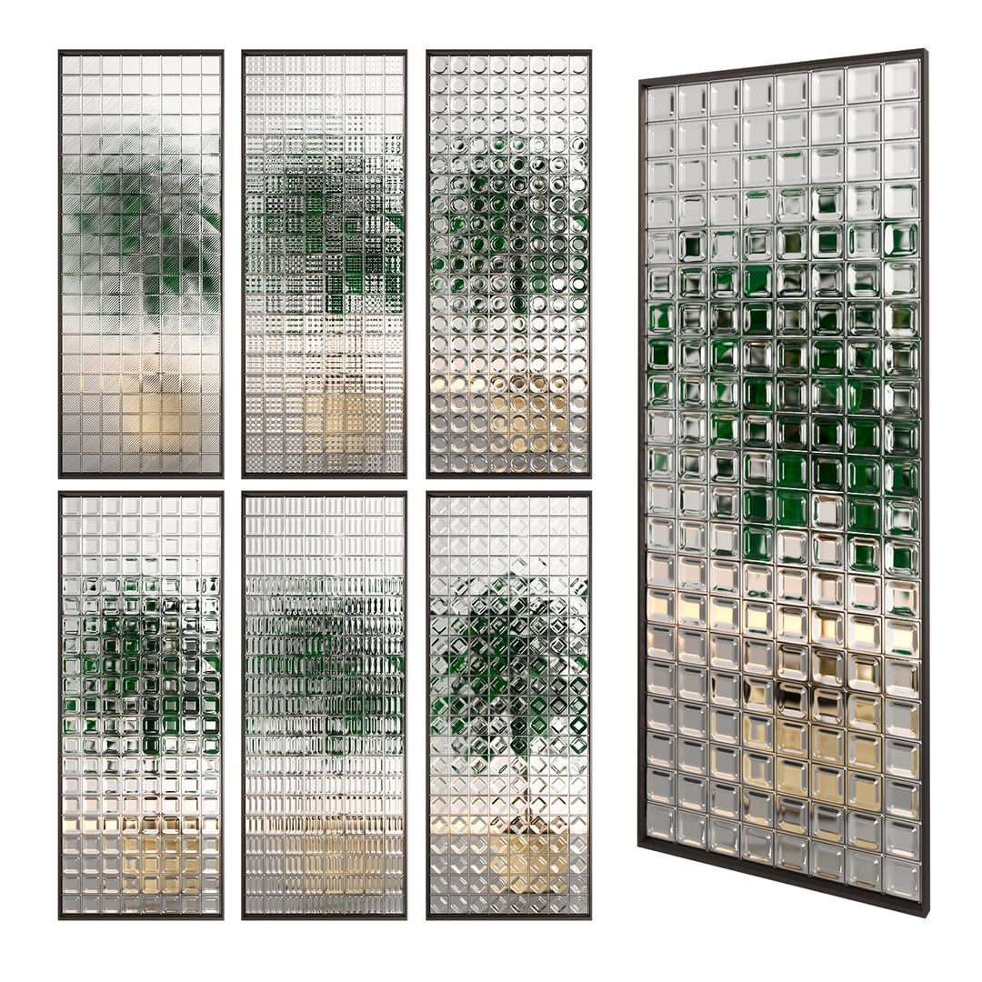 Glass Partition 06 3D Model - TurboSquid 1906907
