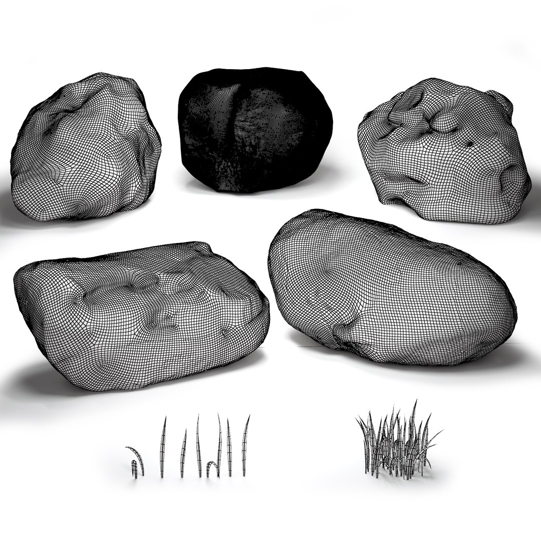 Modeled Stones Max