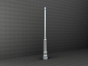 3ds max antique street lamp