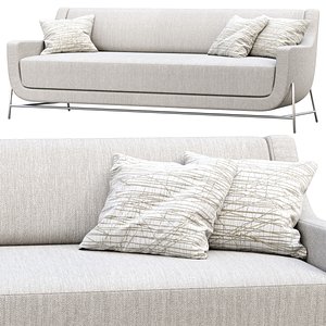 3D ski sofa hbf model