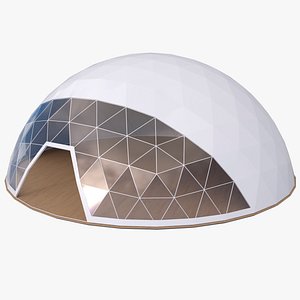 Dome Awning 20m 3D