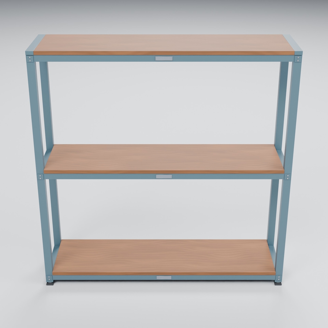 3D model Wood and Steel Retail Shelving - 3 Shelves - 1680 x 450 x 1700 mm https://p.turbosquid.com/ts-thumb/JO/WrqRvG/E1/turntable/jpg/1788948014/1920x1080/turn_fit_q99/4057b2f5e8cbc07f0622084b6d7c74e9568dd4ae/turntable-1.jpg