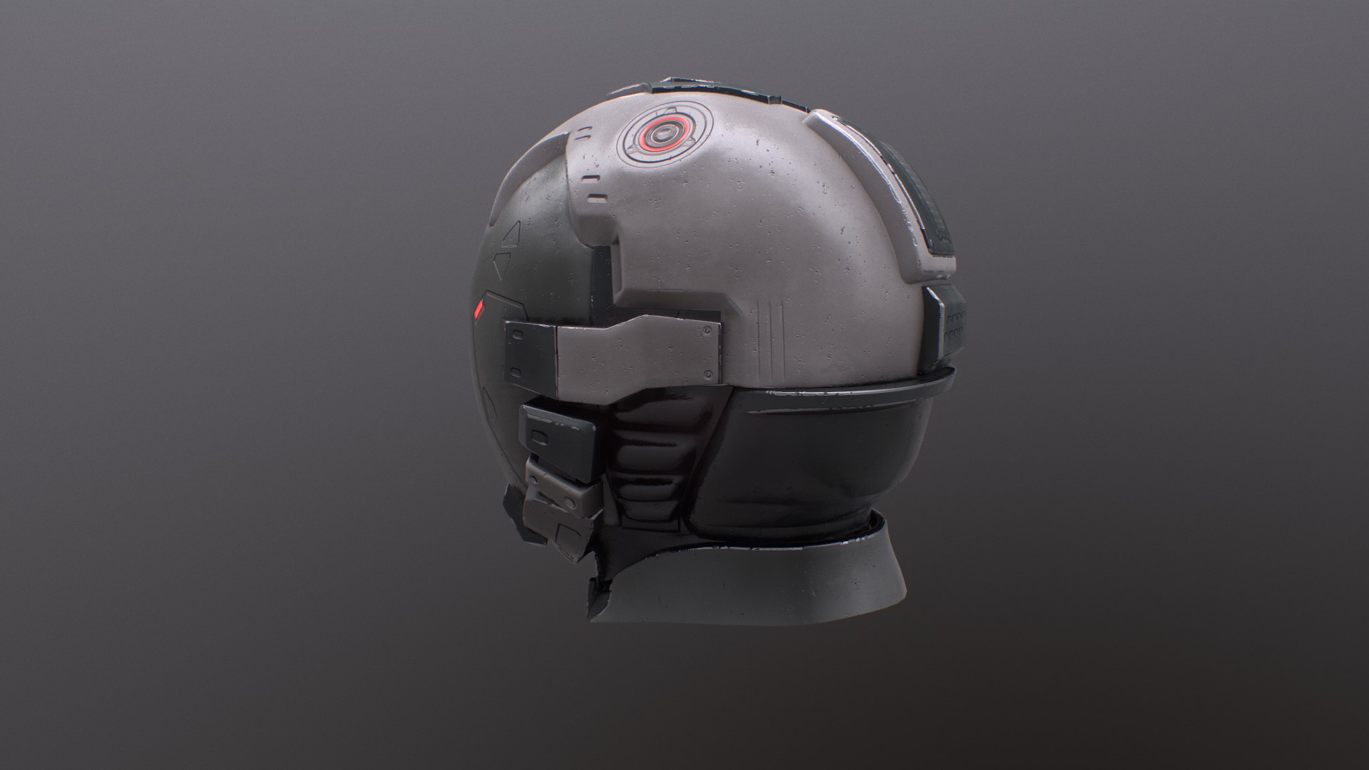 3D model Sci-fi Helmet - TurboSquid 1831480