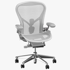 3D herman miller aeron chair