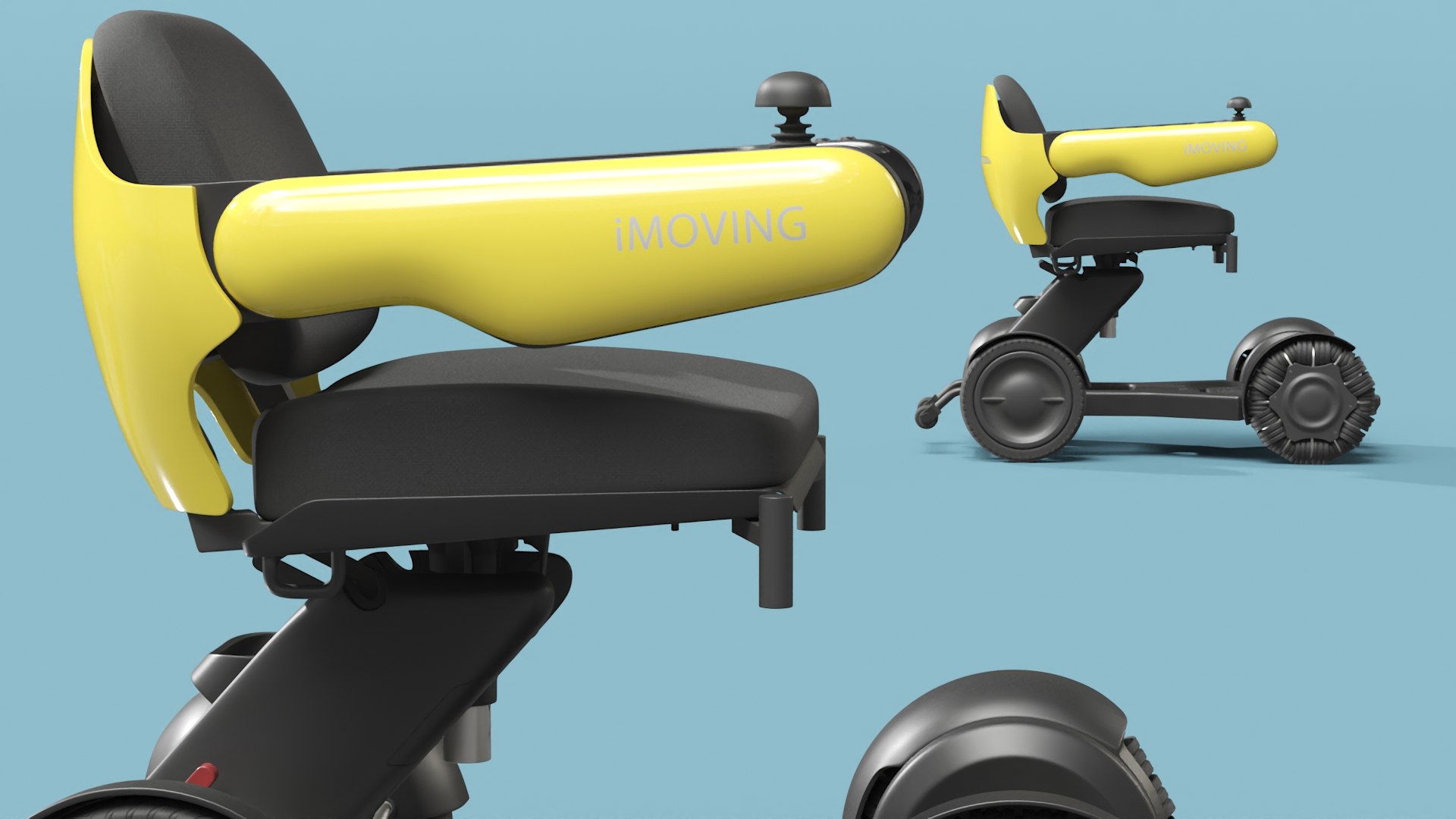3D Model JBH Advanced Mobility Chair - TurboSquid 2308471