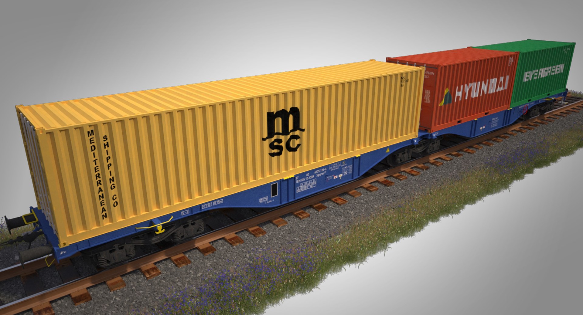 Max Container Railcar Sggrss