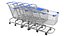 Detailed Shopping Cart Linear Array 3D model