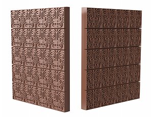 3D model Chocolate Bar PBR 02