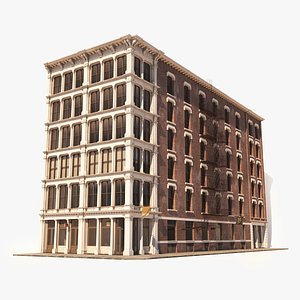 soho facade 8 architecture 3D model