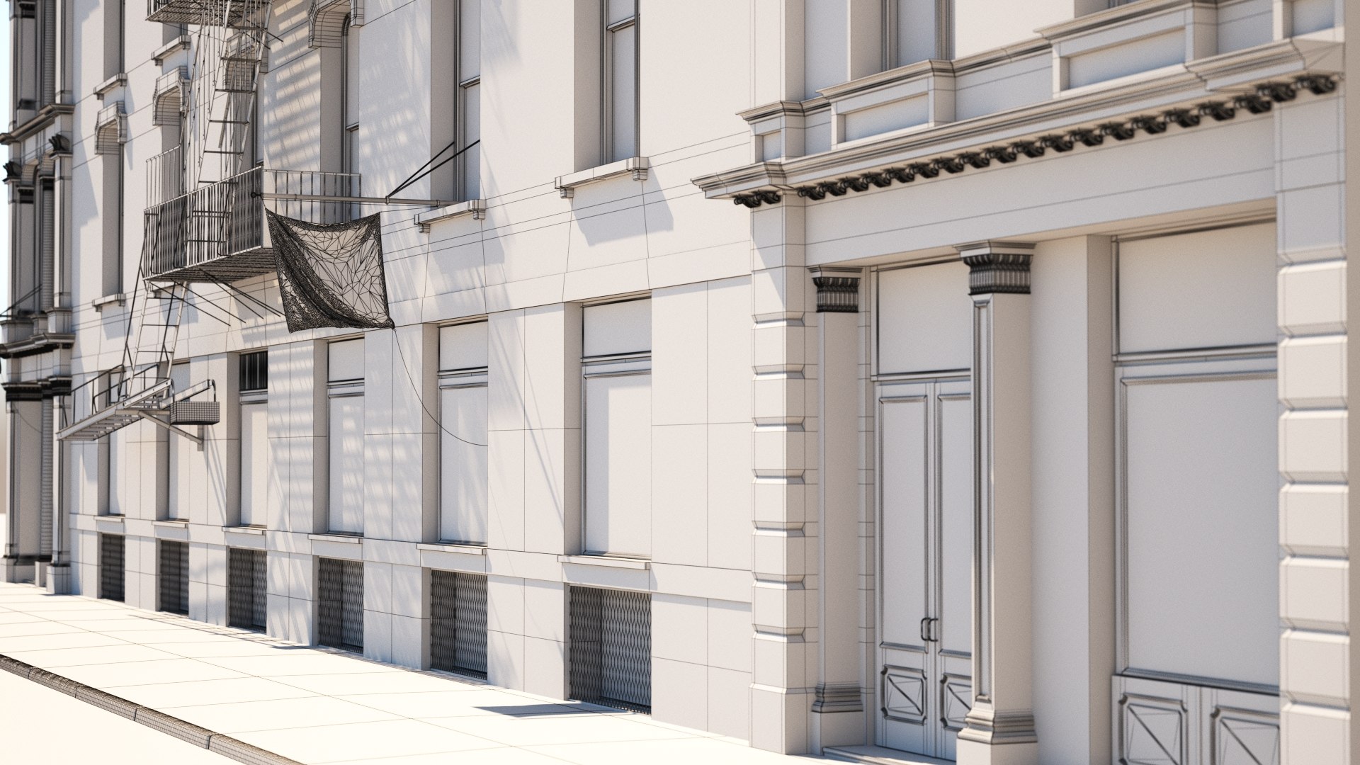 Soho Facade 8 Architecture 3D Model - TurboSquid 1549064