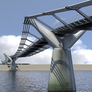 footbridge london millenium bridge max