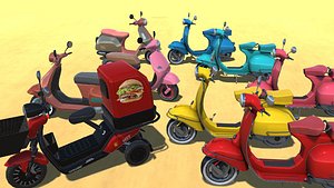 Scooter Actions 3D