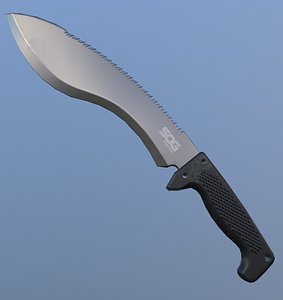 3D ready kukri