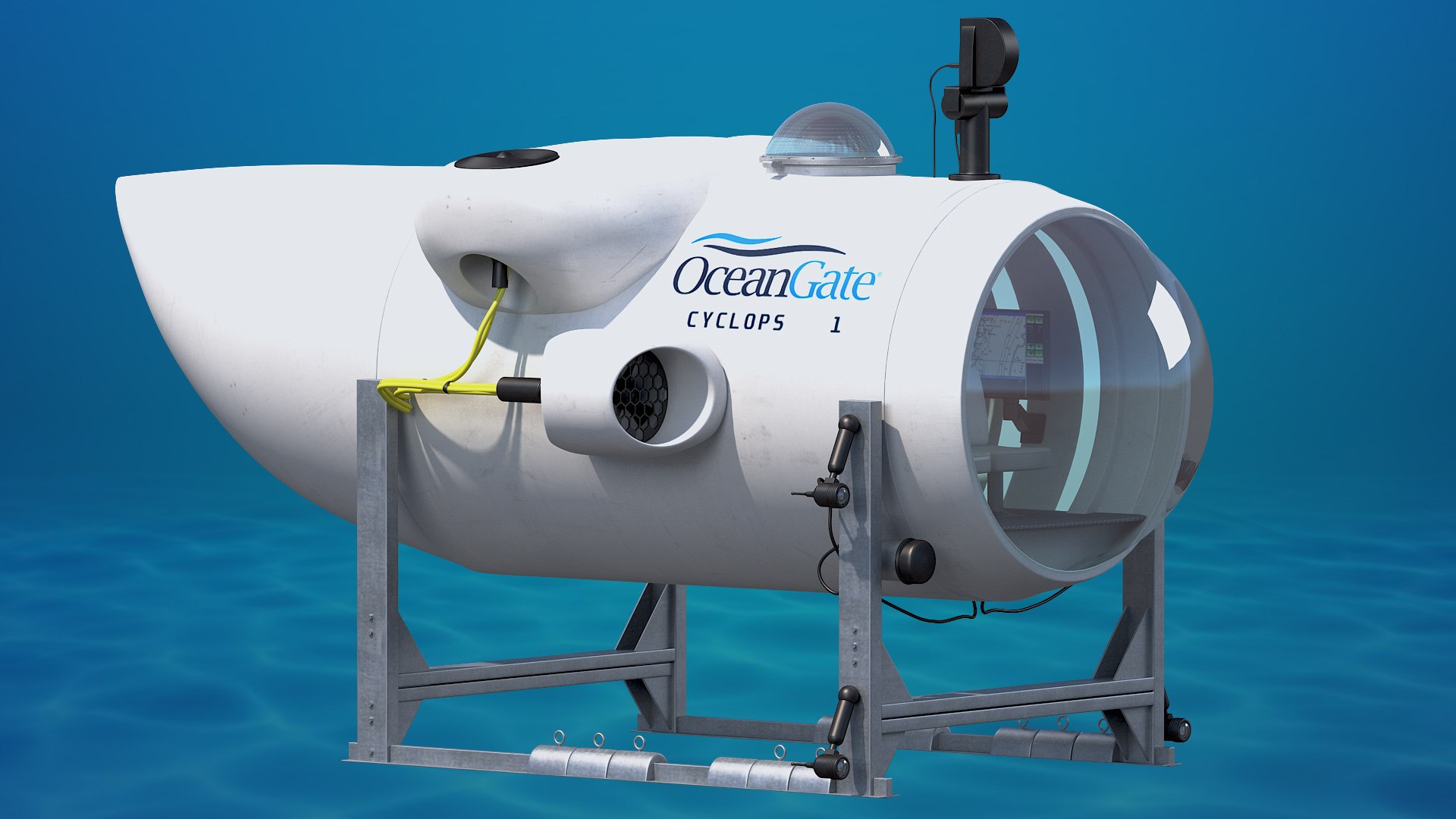 3D Submarine OceanGate Cyclopus 1 - TurboSquid 1818468