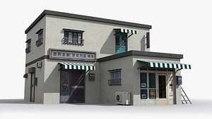3D model Japanese House x1