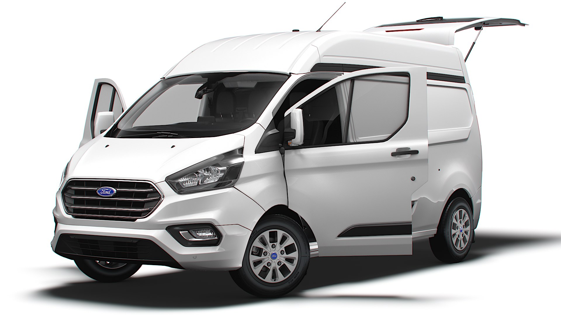 Ford Transit Custom L2H2 Valve HQInterior 2022 Model - TurboSquid 2345651