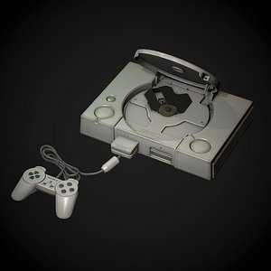 playstation sony 3D model