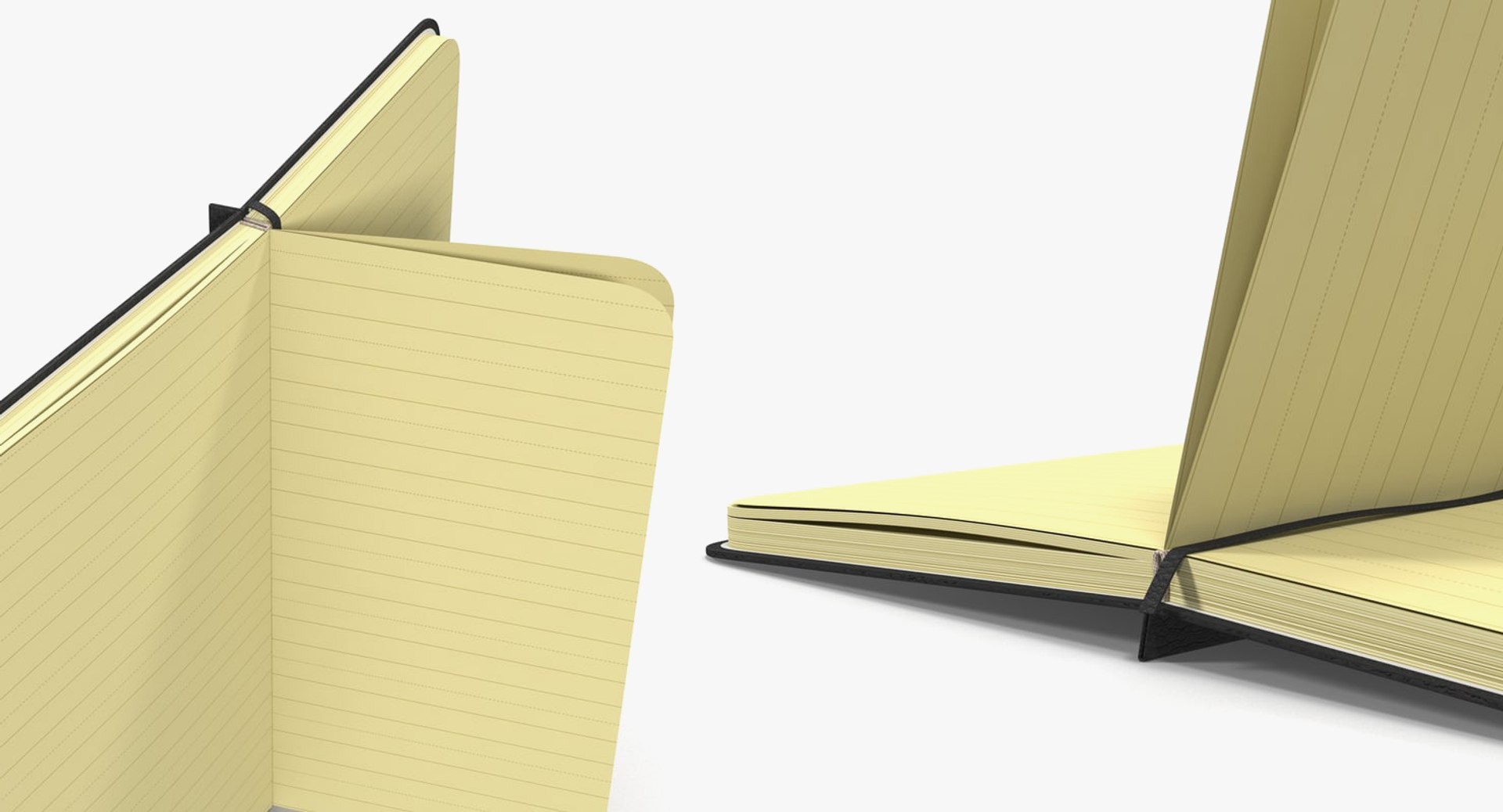 3D Writing Journals - TurboSquid 1301742