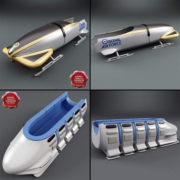 bobsleigh sleds 3d 3ds
