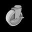 caster wheel 3d model