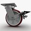 caster wheel 3d model
