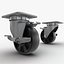 caster wheel 3d model