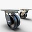 caster wheel 3d model