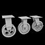 caster wheel 3d model
