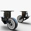 caster wheel 3d model
