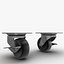 caster wheel 3d model