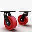 caster wheel 3d model