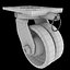 caster wheel 3d model
