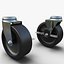 caster wheel 3d model