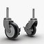 caster wheel 3d model