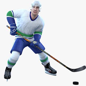 Hockey Player 6 PBR Rigged