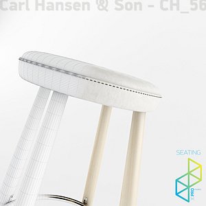 Carl Hansen&Son CH56 Bar stool