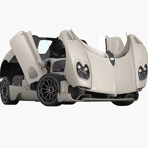 Pagani Utopia 2023 Opening doors and hoods