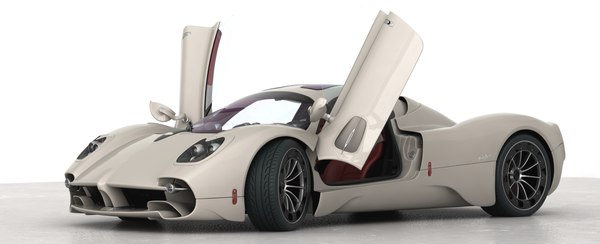 modelo 3d Pagani Utopia 2023 Opening doors and hoods - TurboSquid 1981002