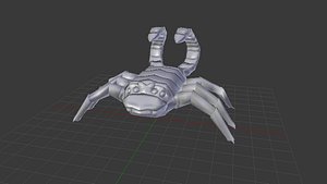 scorpion 3D model