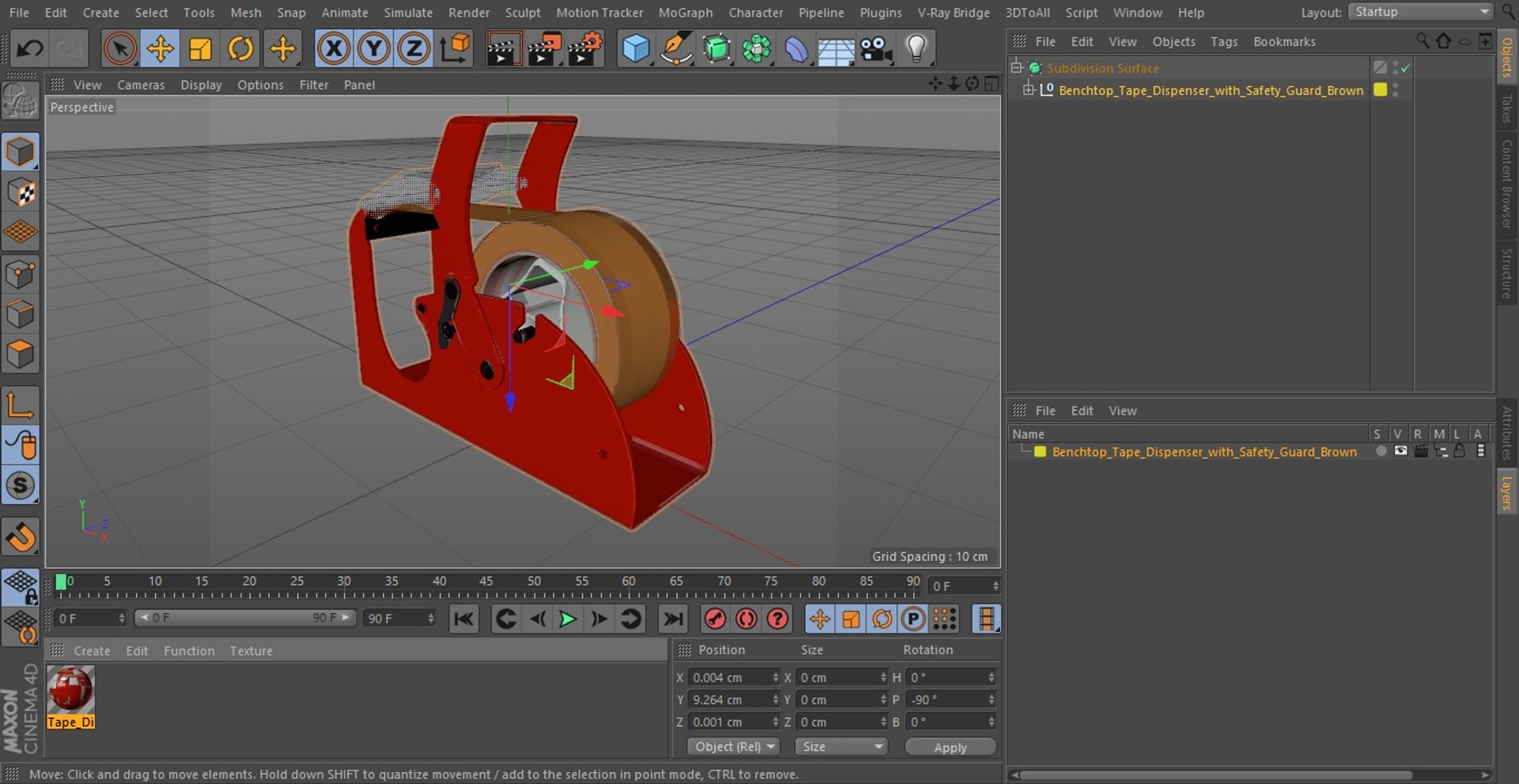 3D model Benchtop Tape Dispenser with Safety Guard Brown https://p.turbosquid.com/ts-thumb/JP/K5sfn3/3X/benchtoptapedispenserwithsafetyguardbrownmb3dmodel022/jpg/1639573661/1920x1080/fit_q87/c7ef44602dc831100f2d949465a993123e54bd82/benchtoptapedispenserwithsafetyguardbrownmb3dmodel022.jpg
