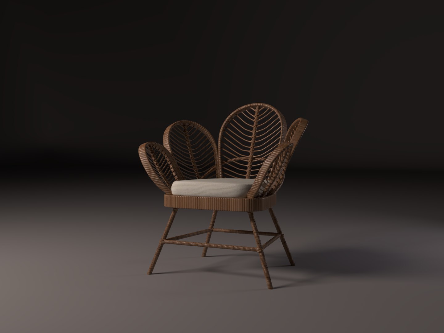 3D Boho wicker rattan petal armchair with fabric cushion https://p.turbosquid.com/ts-thumb/JP/ODb0kx/F8/render_03/png/1789058923/1920x1080/fit_q87/9f5e6137e97078b9b1617fd9e6deb709abf4bc89/render_03.jpg
