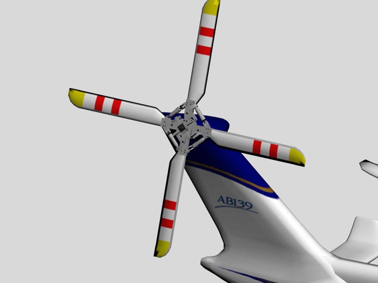 Aw-139 Helicopter Agusta Westland 3d Model