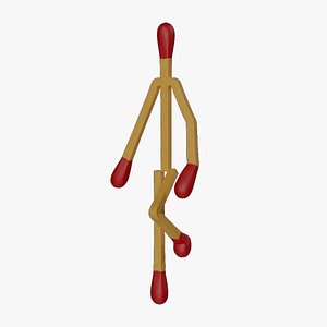 3D Stick character