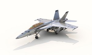 FA-18F Super Hornet 3D