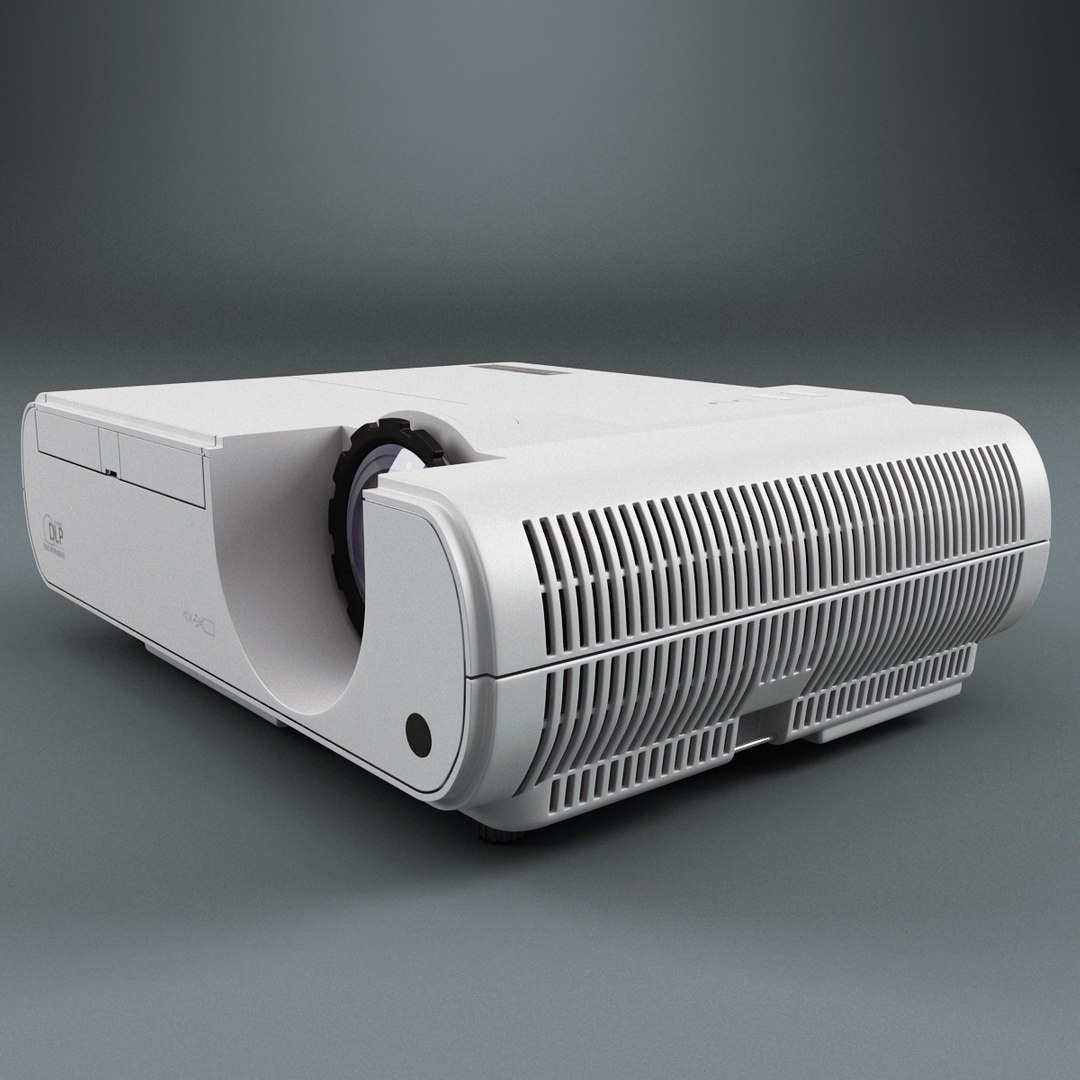 3d model projector mitsubishi xd221u st