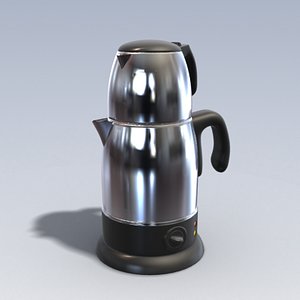 3dsmax photo realistic kettle