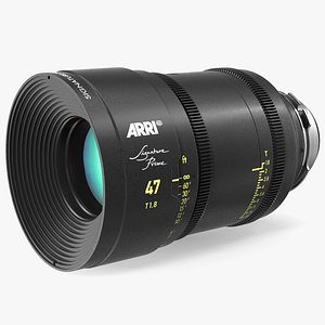 ARRI Signature Prime Lens 3D model