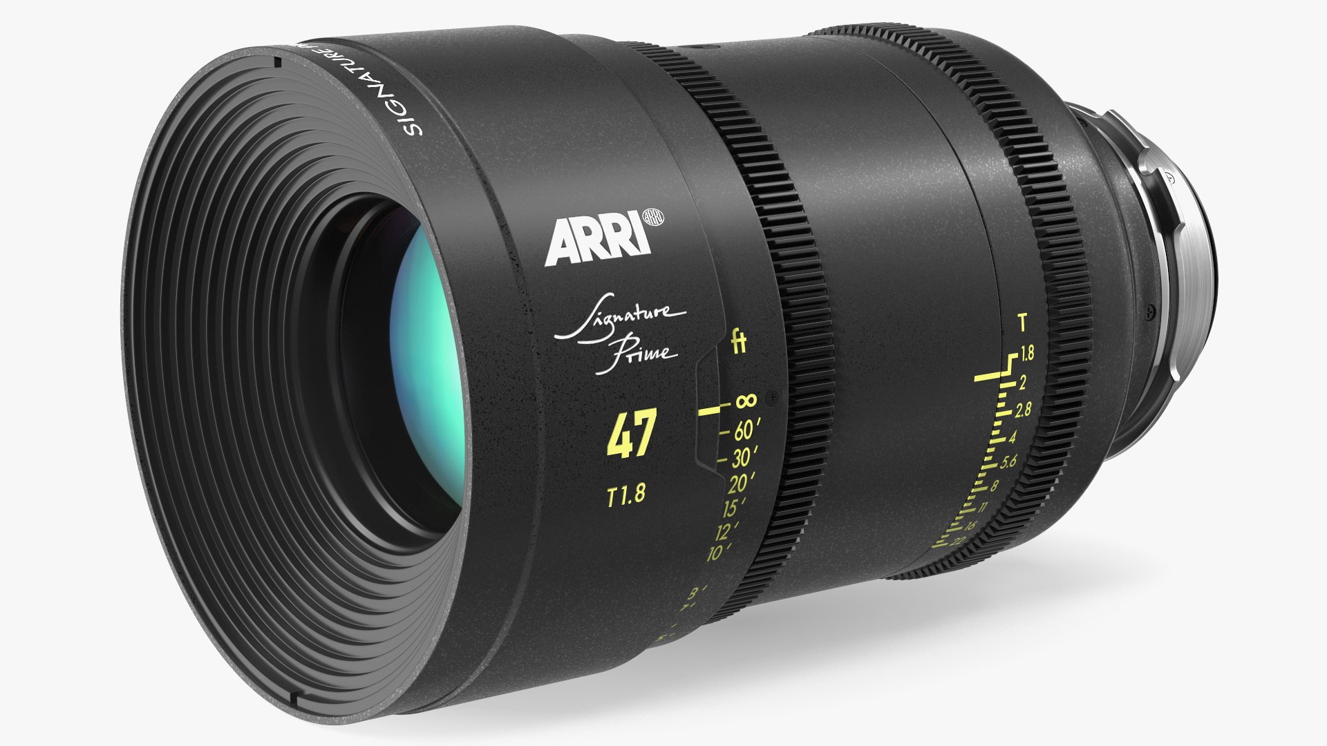 ARRI Signature Prime Lens 3D model preview