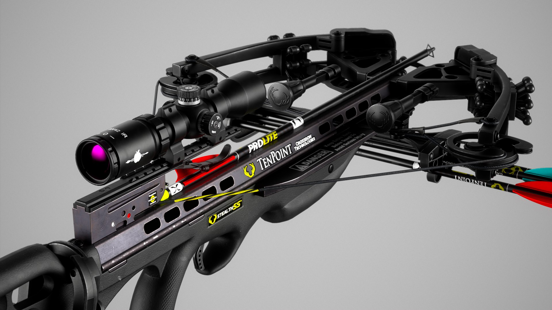 Tenpoint Stealth Hunting Crossbow Model - TurboSquid 2196336