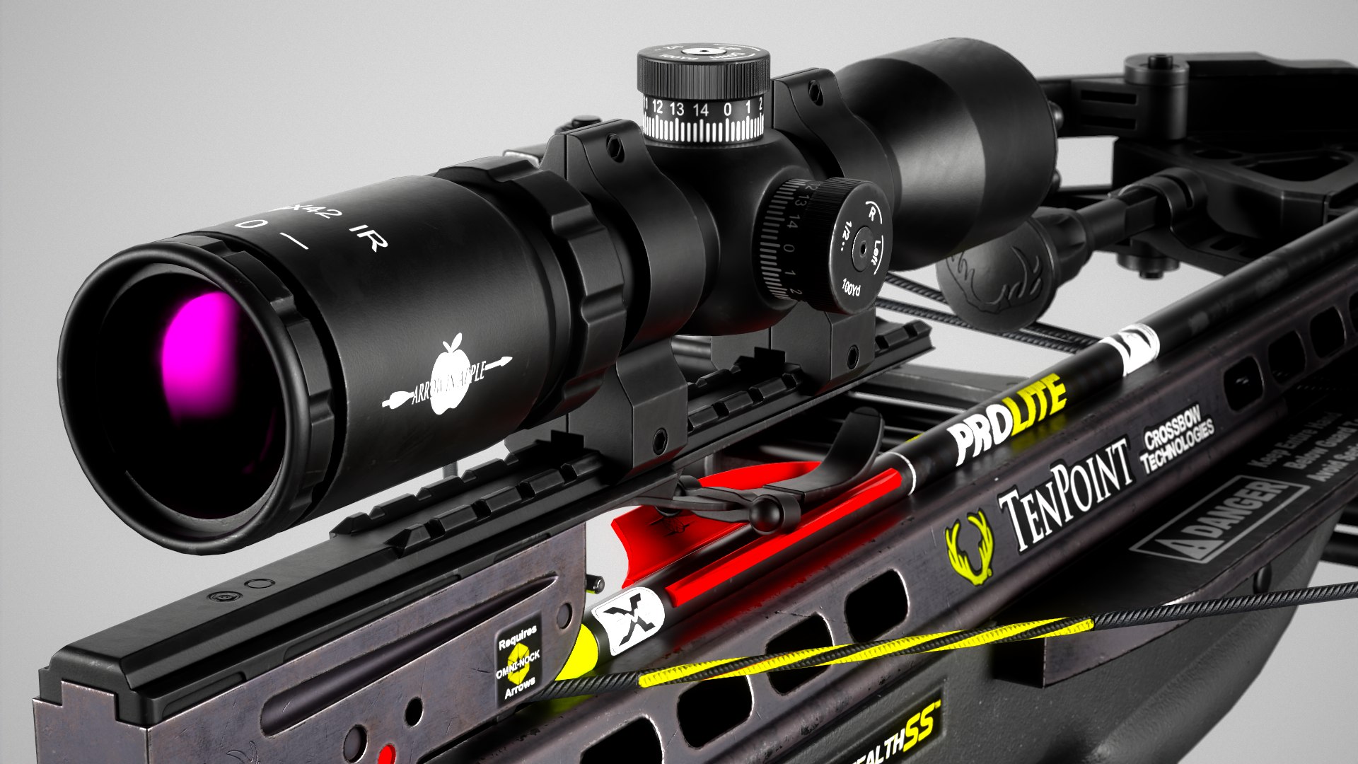 Tenpoint Stealth Hunting Crossbow Model - TurboSquid 2196336